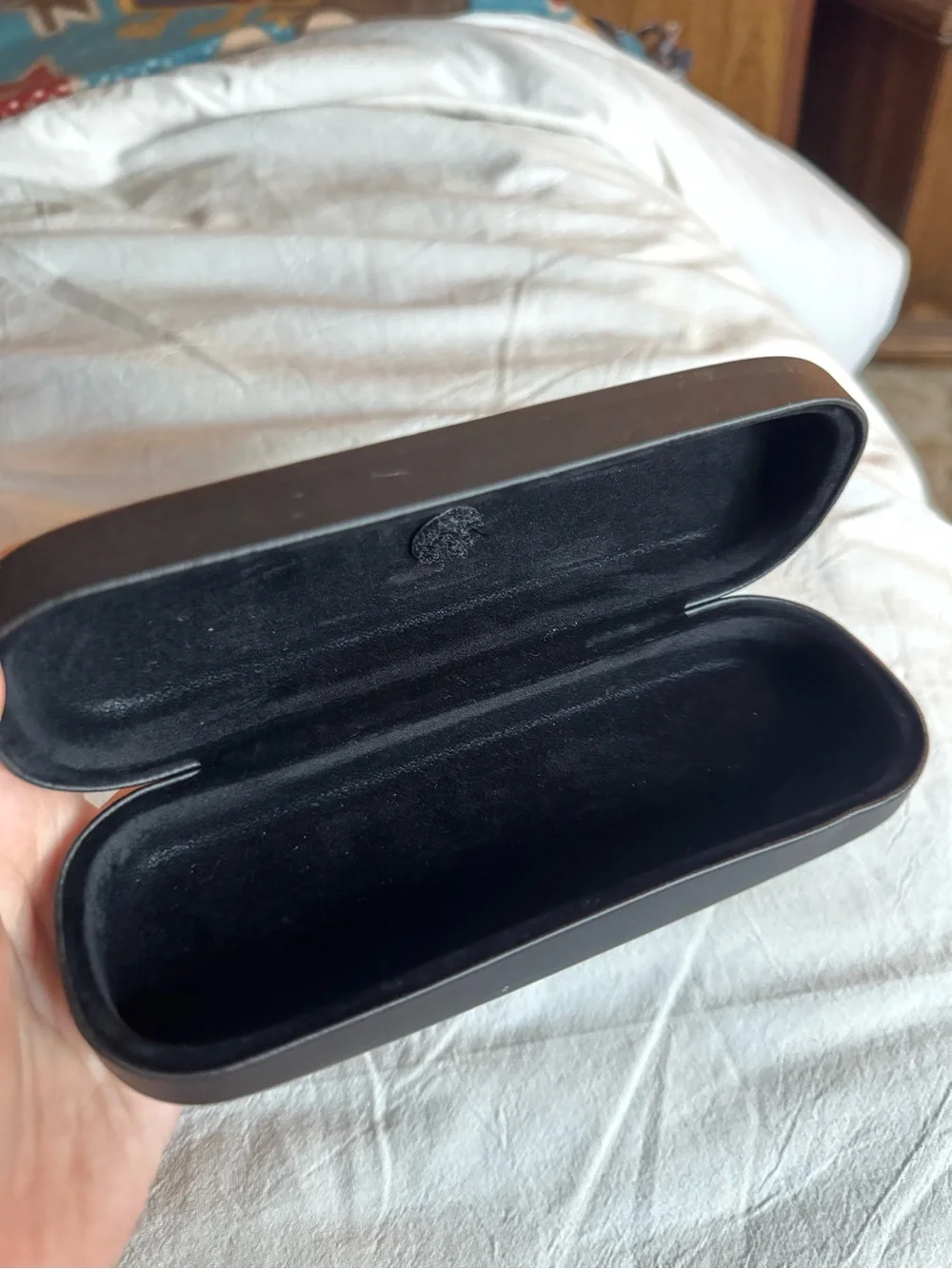 Columbia Matte Black Protective Eyewear Case